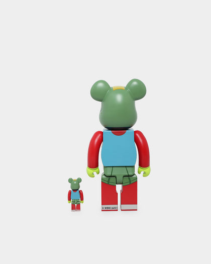 Medicom Toy Be@rbrick X Looney Tunes Marvin the Martian 100% & 400% Figure Set Multi-Coloured