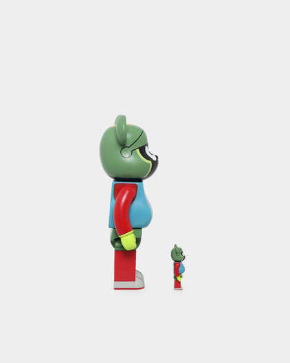 Medicom Toy Be@rbrick X Looney Tunes Marvin the Martian 100% & 400% Figure Set Multi-Coloured