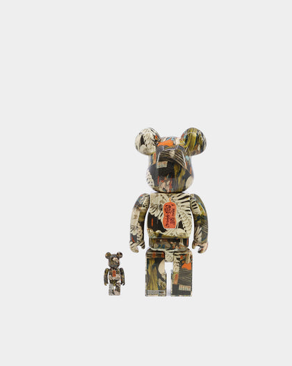 Medicom Toy Be@rbrick X Utagawa Kuniyoshi 100% & 400% Collectible Set Multi-coloured