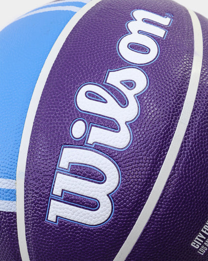 Wilson Los Angeles Lakers City Collector Basketball Yellow