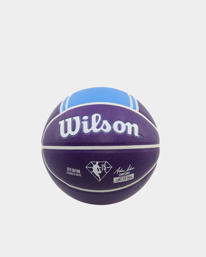 Wilson Los Angeles Lakers City Collector Basketball Yellow