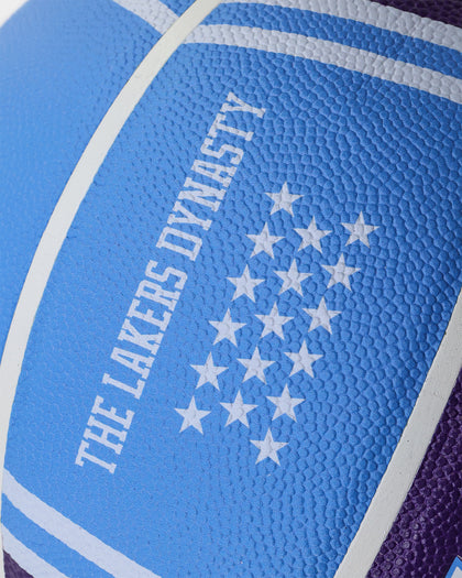 Wilson Los Angeles Lakers City Collector Basketball Yellow