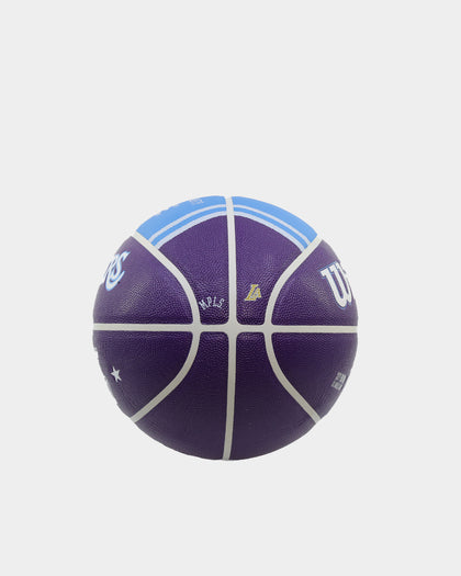 Wilson Los Angeles Lakers City Collector Basketball Yellow