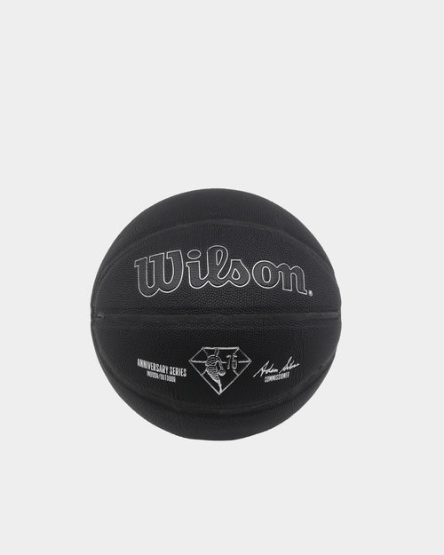 Wilson NBA 75th Anniversary Indoor Outdoor Basketball Black