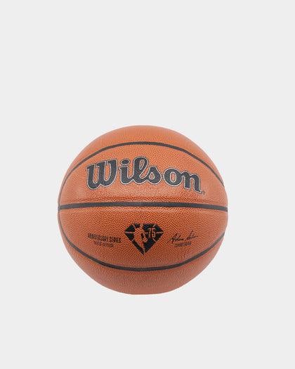 Wilson NBA 75th Anniversary Indoor Outdoor Basketball Orange
