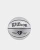 Wilson NBA 75th Anniversary Platinum Edition Basketball Platinum