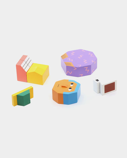 Areaware Kids' Block Party Guy Multi