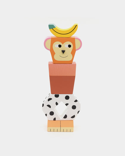 Areaware Kids' Block Party Monkey Multi