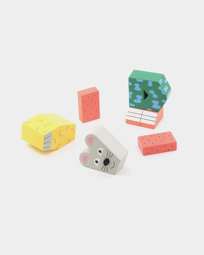 Areaware Kids' Block Party Mouse Multi