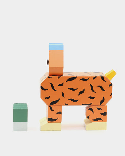 Areaware Kids' Block Party Tiger Multi