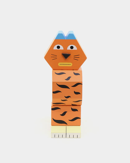 Areaware Kids' Block Party Tiger Multi