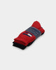 Tommy Jeans Large Flag Cotton Cushion Socks 2 Pack Red/Navy