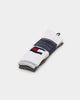 Tommy Jeans Large Flag Cotton Cushion Socks 2 Pack White/Grey