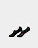 Tommy Hilfiger Breton Stripe 2 Pack No Show Socks Black