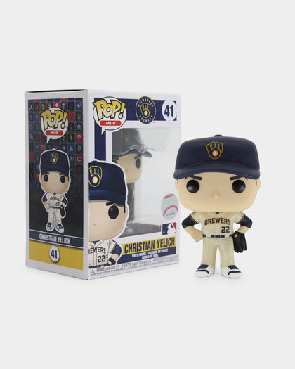 POP! Vinyl #41 MLB: Milwaukee Brewers Christian Yelich Figure Multi-Coloured