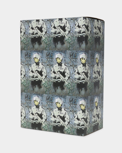 Medicom Toy Be@rbrick X Brandalism Riot Cop 100% & 400% Figure Set Multi-Coloured