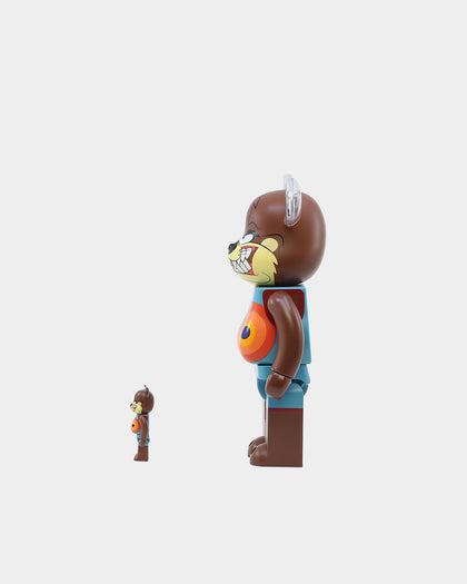 Medicom Toy Be@rbrick X Looney Tunes Tas Devil 100% & 400% Figure Set Multi-Coloured