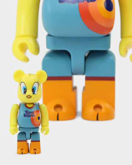 Medicom Toy Be@rbrick X Looney Tunes Tweety 100% & 400% Figure Set Multi-Coloured