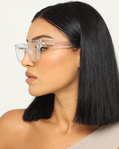 NUQE Jones Blue Light Glasses Clear