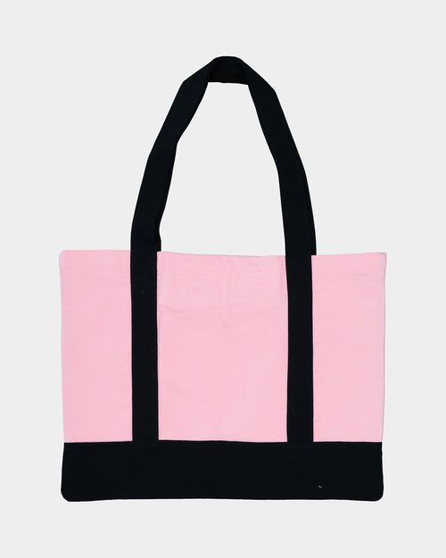 XLARGE 91 Contrast Tote Bag Black/Pink