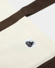 X-Large 91 Contrast Tote Bag Cream/Brown