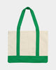 XLARGE 91 Contrast Tote Bag Natural/Green