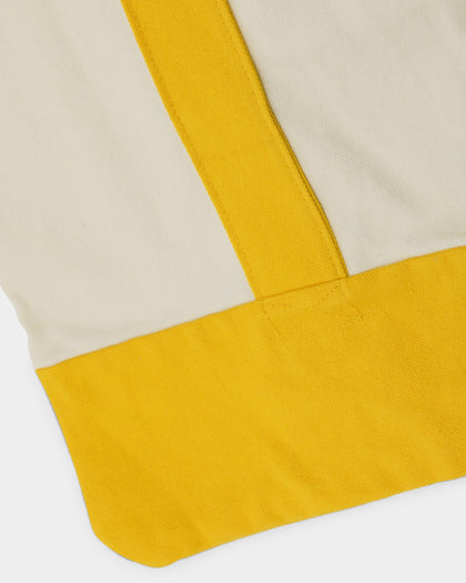 XLARGE 91 Contrast Tote Bag Natural/Yellow