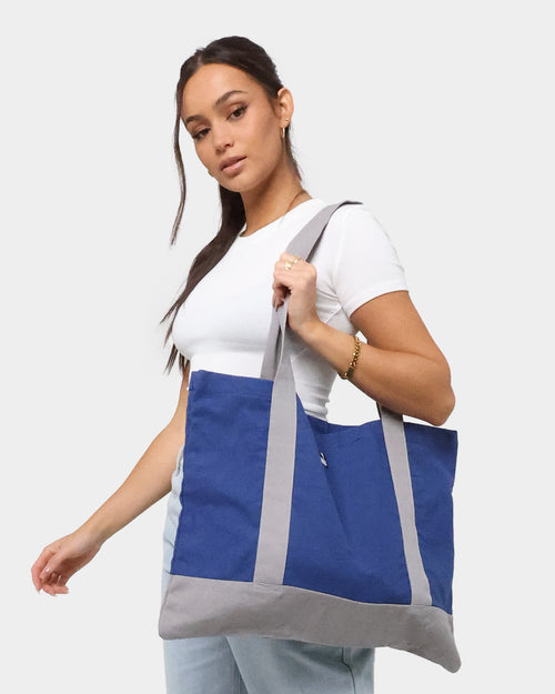 XLARGE 91 Contrast Tote Bag Navy/Grey
