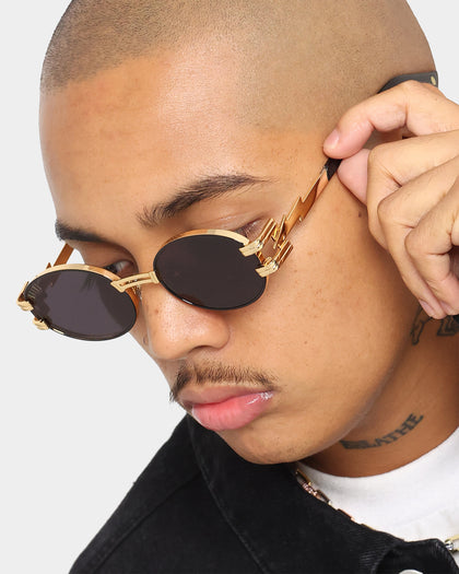 9FIVE St James Bolt Sunglasses Gold