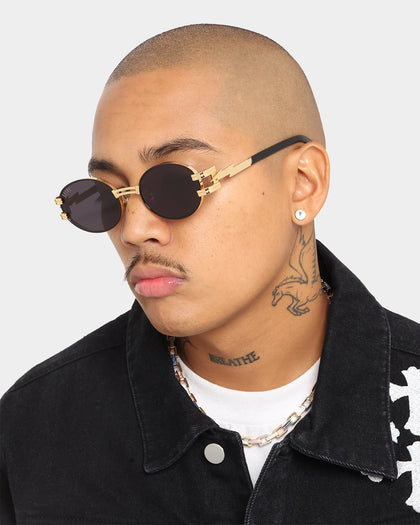 9FIVE St James Bolt Sunglasses Gold