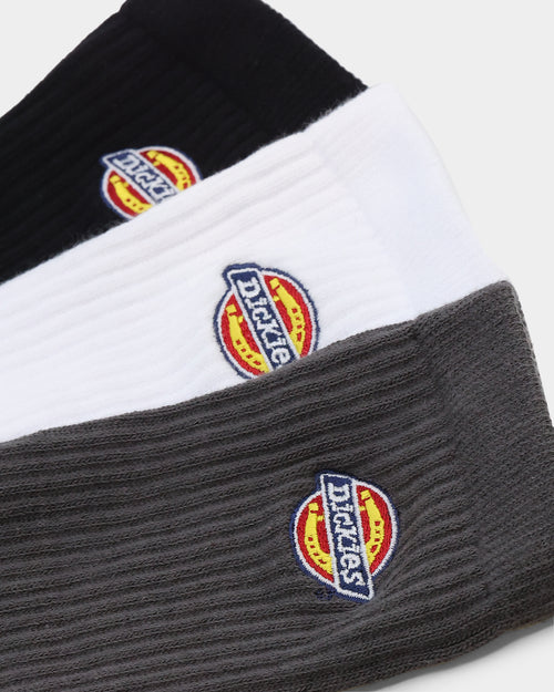 Dickies H.S Rockwood Socks 3 Pack Multi-Coloured
