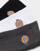 Dickies H.S Rockwood Socks 3 Pack Multi-Coloured