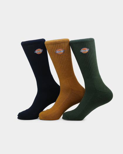 Dickies H.S Rockwood Socks 3 Pack Multi-Coloured