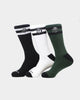 Dickies Wired Socks 3 Pack Multi-Coloured