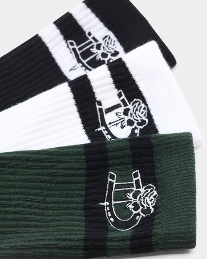 Dickies Wired Socks 3 Pack Multi-Coloured