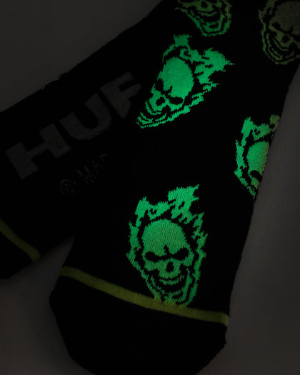 HUF X Marvel Ghost Rider Socks Black