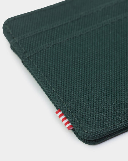 Hershel Bag Co Charlie RFID Wallet Scarab/True White