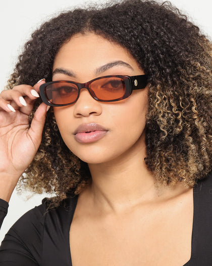 Le Specs Unreal Quilted LTD EDT Sunglasses Toffee