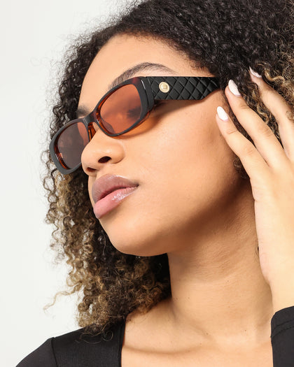 Le Specs Unreal Quilted LTD EDT Sunglasses Toffee