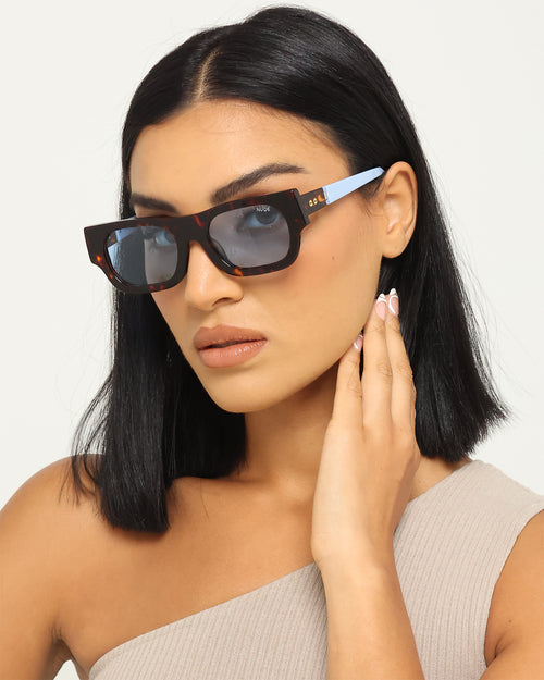NUQE Big Mack Sunglasses Blue/Tortoise