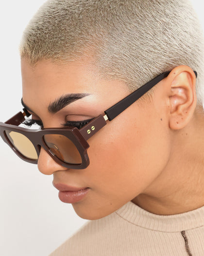 NUQE Big Mack Sunglasses Brown