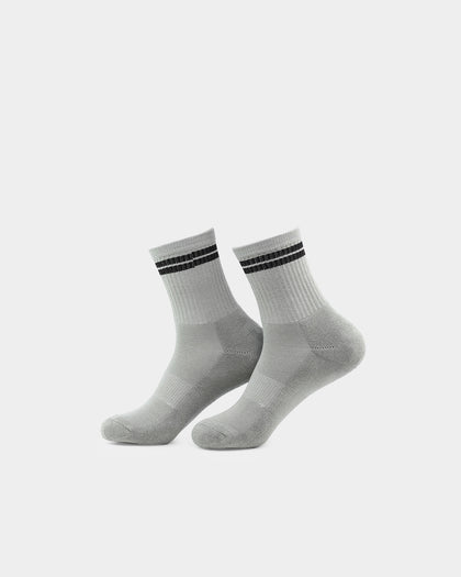 EN ES KIDS Kid's Stripe Socks 3 Pack White/Black/Grey