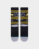 Stance Los Angeles Lakers Frosted 2 Crew Socks Black