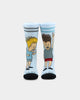 Stance Settle Down Crew Socks Light Blue