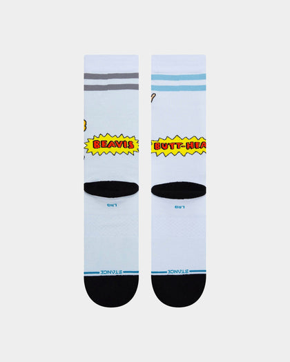 Stance Settle Down Crew Socks Light Blue
