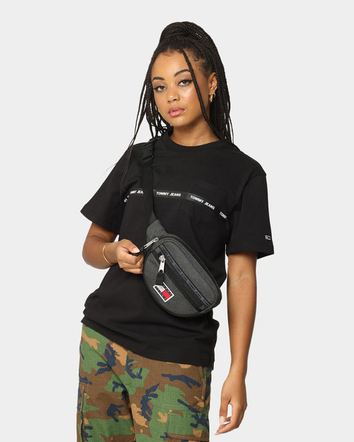 Tommy Jeans Casual Melange Bum Bag Black