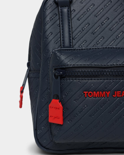 Tommy Jeans Women's PU Embossed Backpack Twilight Navy