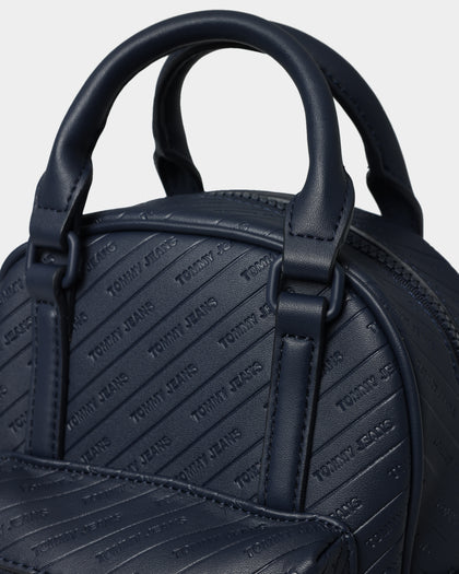 Tommy Jeans Women's PU Embossed Backpack Twilight Navy