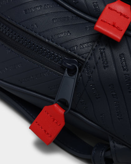 Tommy Jeans Women's PU Embossed Backpack Twilight Navy