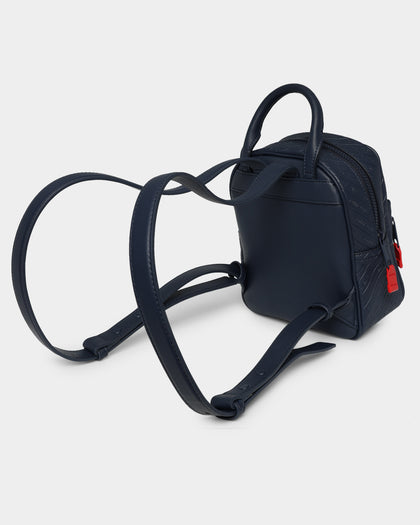 Tommy Jeans Women's PU Embossed Backpack Twilight Navy